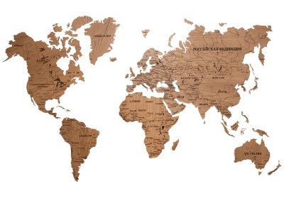  Дедвлей - 150х90 - Русский - 7М150КШМР - без антарктиды