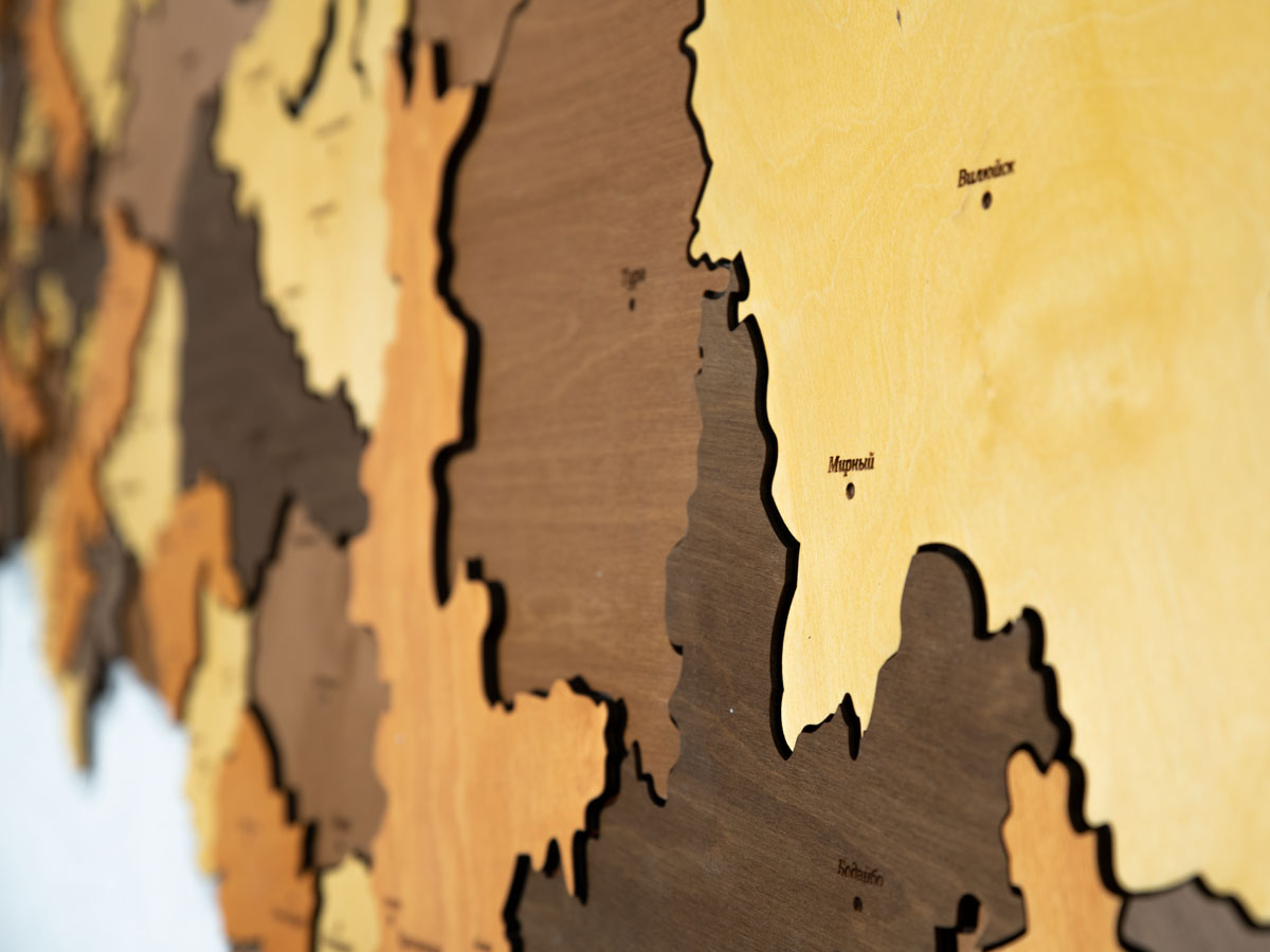 Карта России Джанхотский бор